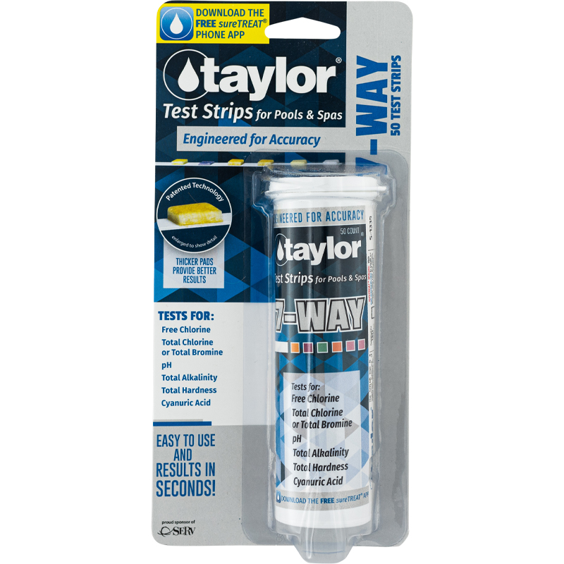 Taylor 7 Way Test Strips